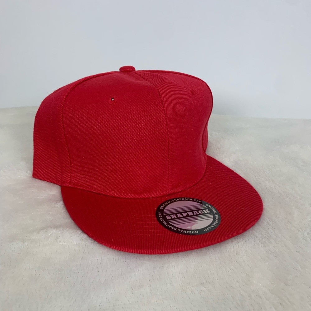 Red Flatbill Hat Cardinals Reds NCSTATE Colors SnapBack Cap